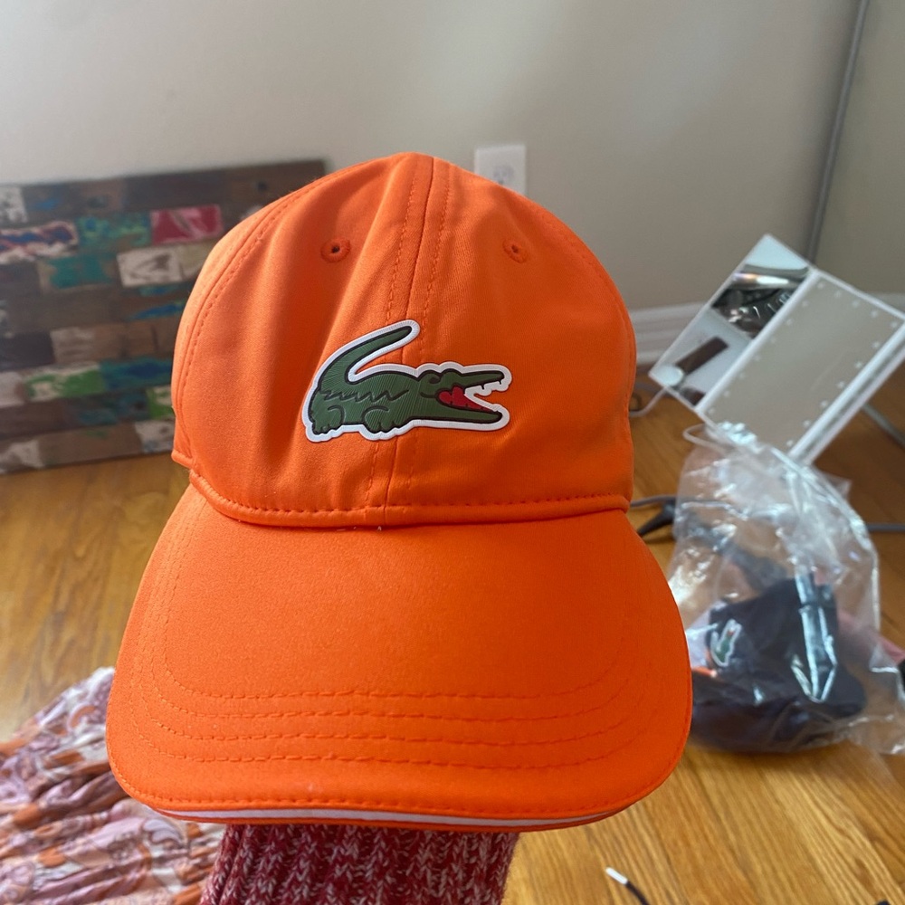 Lacoste Kids Orange Cap